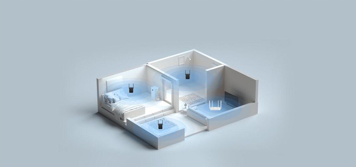 WZMACNIACZ SYGNAŁU Xiaomi Mi WiFi Range Extender AC1200 REPEATER 1200Mb/s
