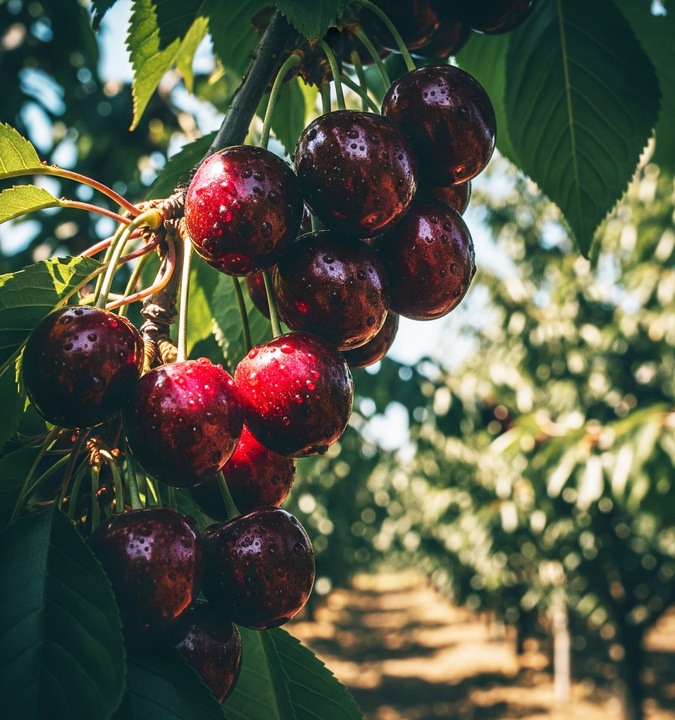 Czereśnia Kanadyjska Sadzonka Drzewa Samopylna Duży Owoc