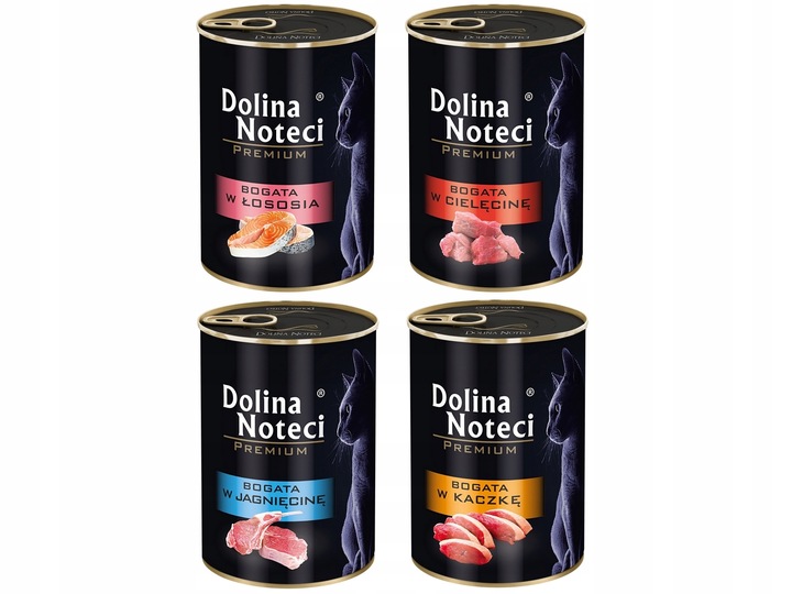 DOLINA NOTECI PREMIUM KOT MIX SMAKÓW 24X400G