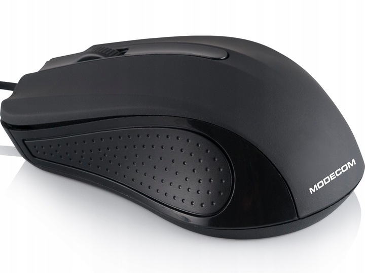 MYSZKA PRZEWODOWA USB NA DŁUGIM KABLU CICHA SENSOR OPTYCZNY MODECOM M9 USB