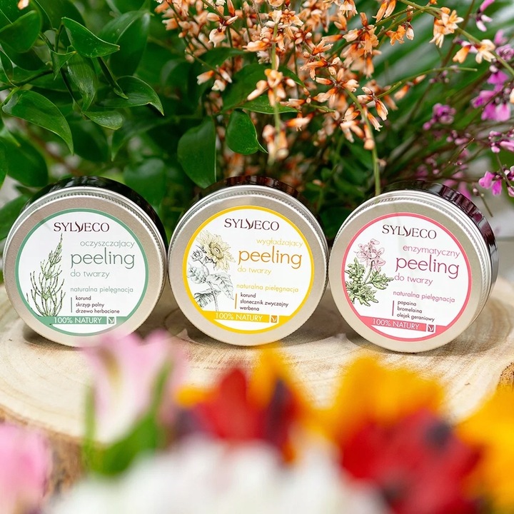 SYLVECO Enzymatyczny Peeling do Twarzy z Papainą i Bromelainą, Wygładzenie