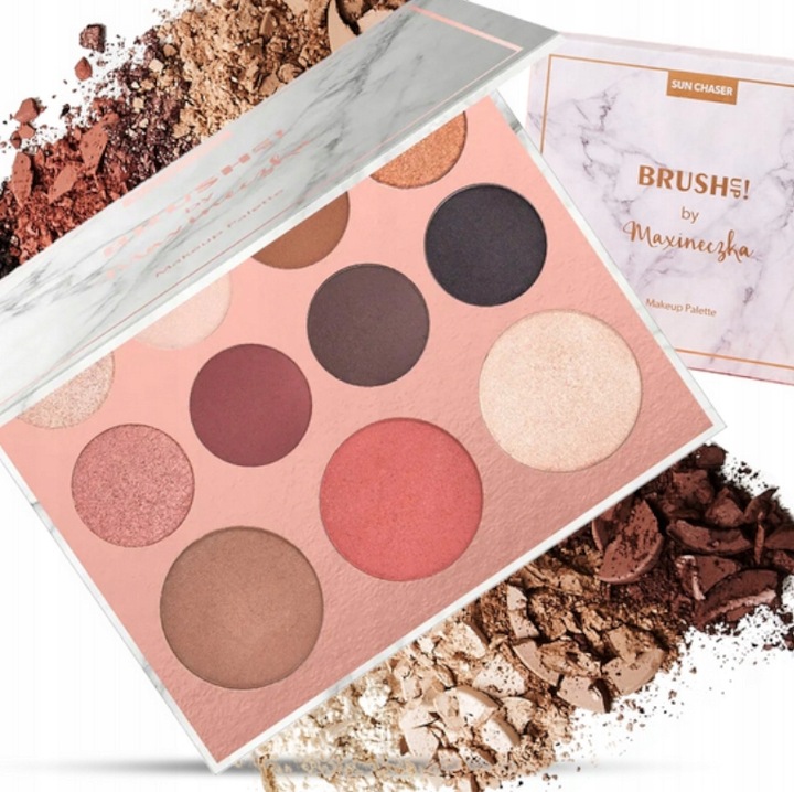 Brushup! By Maxineczka Paleta Do Makijażu Oczu I Twarzy 02 Sun Chaser