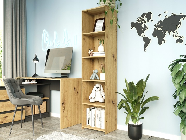 REGAŁ 40CM PÓŁKA SZAFKA KSIĄŻKI SEGREGATORY ARTISAN