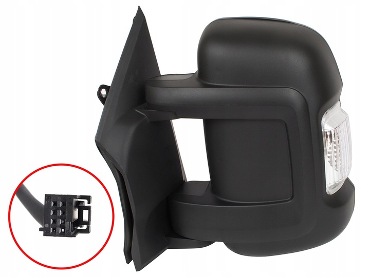 Lusterko z Kierunków Zewnętrzne Lewe do Ducato Jumper Boxer 06-