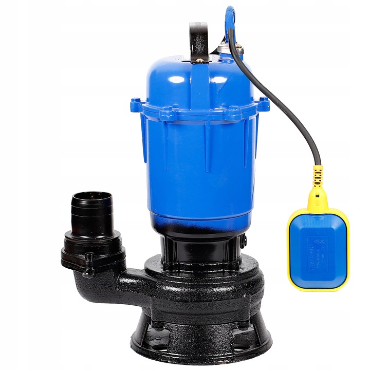 POMPA DO WODY BRUDNEJ CZYSTEJ SZAMBA SZLAMU PŁYWAK ROZDRABNIACZ MOCNA