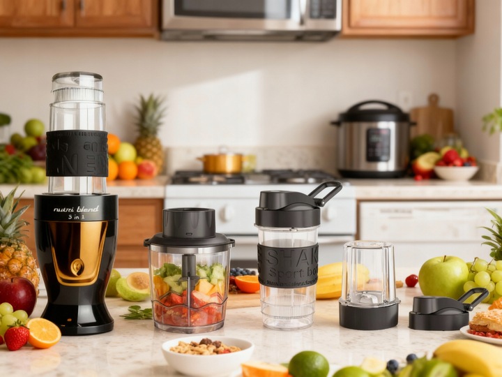 BLENDER 5 w 1 KIELICHOWY KALORIK DO SMOOTHIE KOKTAJLI 2 KUBKI 300W