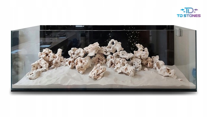 16kg Biały Piasek Kwarcowy do Akwarium 0,5-1mm