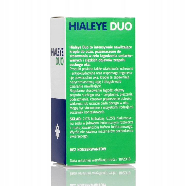 Hialeye Duo + Hialeye krople do oczu 0,4%