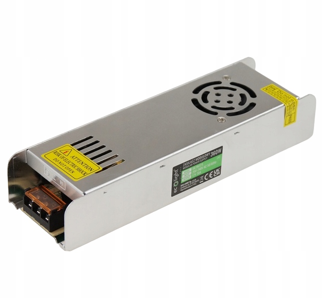 ZASILACZ MODUŁOWY SLIM DO LEDÓW LED 12V 360W 30A IP20