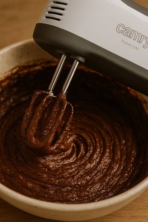 MIKSER RĘCZNY 750W 5 BIEGÓW TURBO Robot kuchenny 4 mieszadła długie