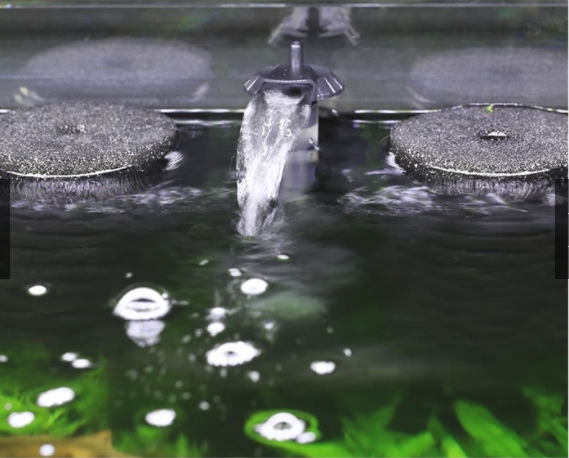 Filtr Gąbkowy Do Akwarium JF-160B z pompą 350l/h z Pojemnikami na Wkłady