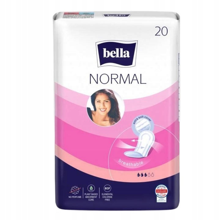Podpaski Bella Normal 20 sztuk x 10