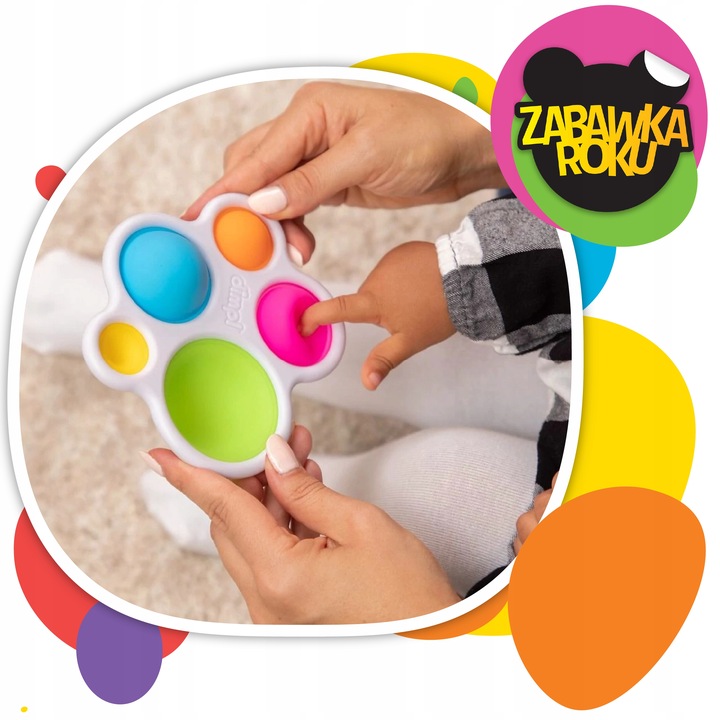 Bąbelki Dimpl Fat Brain Toy