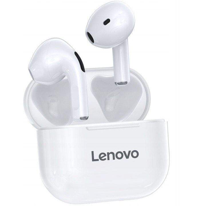 SŁUCHAWKI BEZPRZEWODOWE LENOVO LP40 z MIKROFONEM TWS ORYGINALNE STACJA PRO