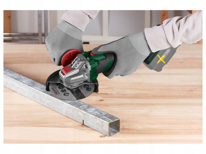 PARKSIDE Szlifierka PWSA 20V +Akumulator 4Ah +Ładowarka +Walizka