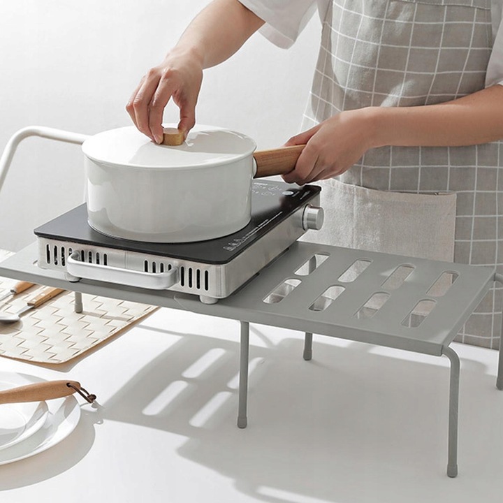 Rozsuwana Półka Kuchenna Organizer Szafka Blat Przyprawy Buty Regał