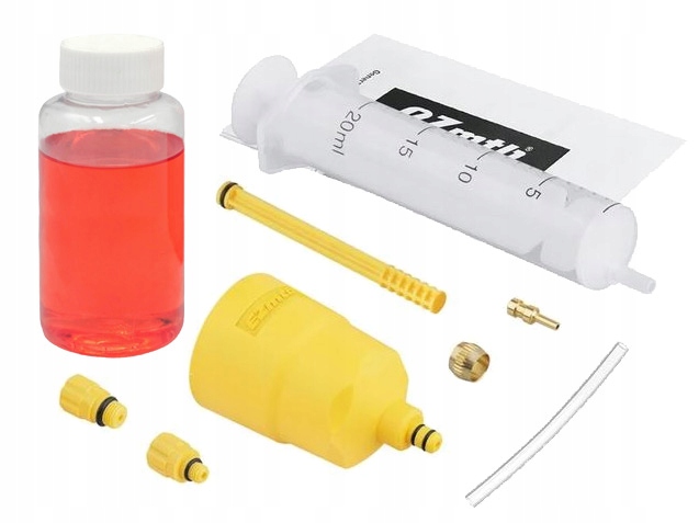 Zestaw do odpowietrzania hamulców EZmtb + olej Shimano 100ml