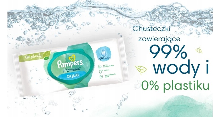 Pampers Harmonie Aqua Plastic Free 24x48