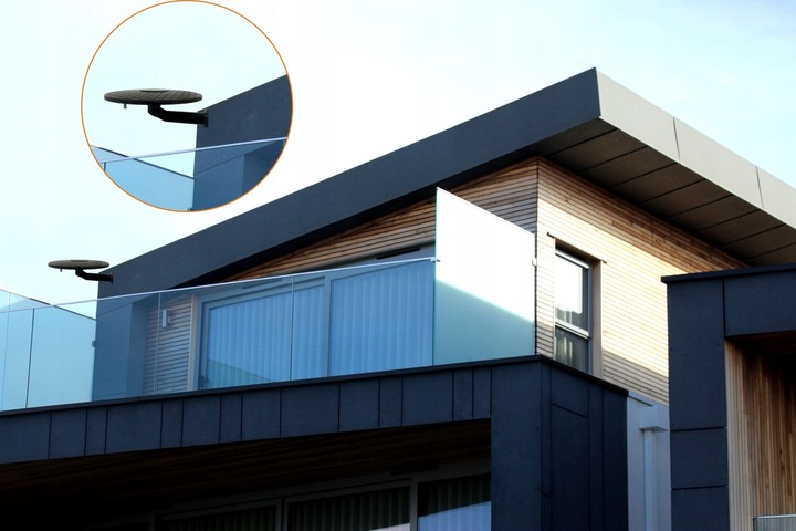 ANTENA TV DOOKÓLNA DVB-T2 KOMPAKTOWA AKTYWNA CZARNA