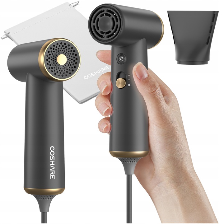 Mocna Super Mała Suszarka do Włosów COSHARE SuperMINI Podróżna 800W