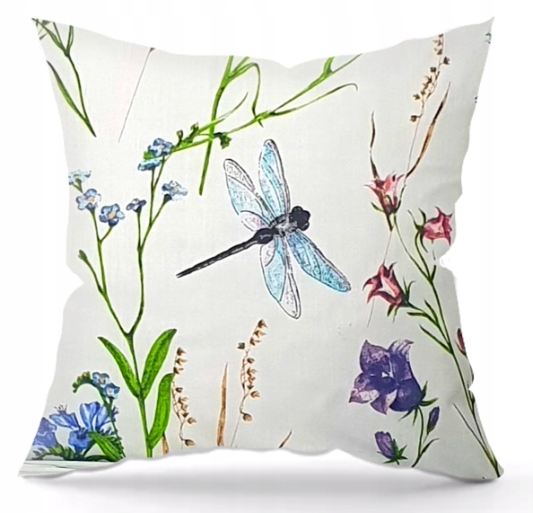 Komplet Pościeli 220x200cm Bawełniany w Kwiaty Polska 100% Bawełna WAŻKI