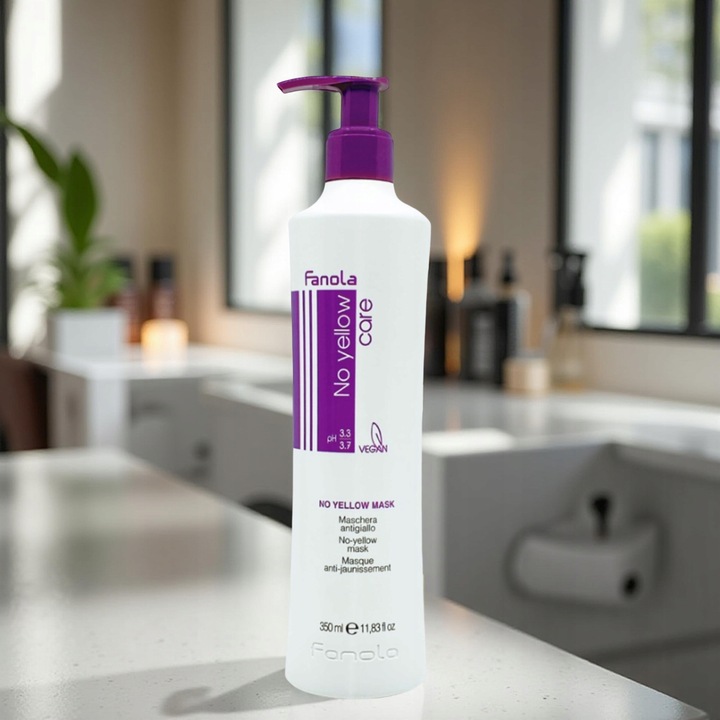 Maska do Włosów Blond NO YELLOW FANOLA Neutralizuje Żółte Odcienie 350ML
