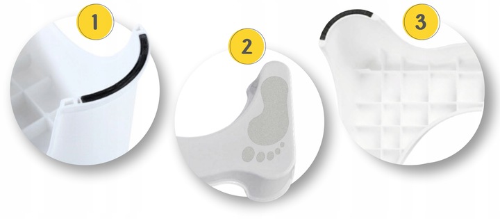 PODNÓŻEK TOALETOWY podest łazienkowy stołek taboret schodek toalety