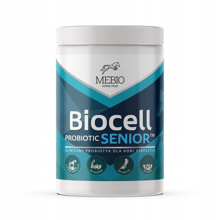 Suplement MEBIO Biocell Probiotic Senior 1kg probiotyk dla koni