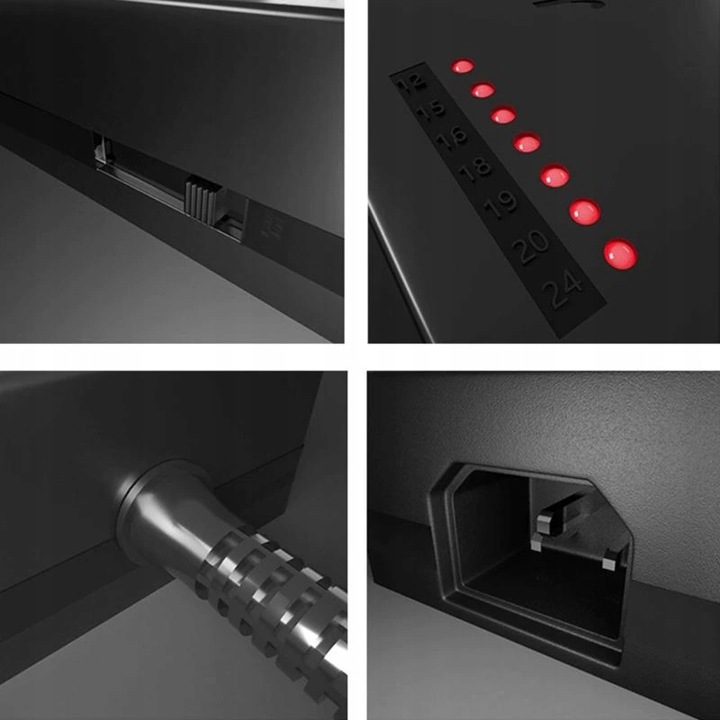 Zasilacz Uniwersalny ładowarka sieciowa do laptopa 120W 12-24V 8 wtyków