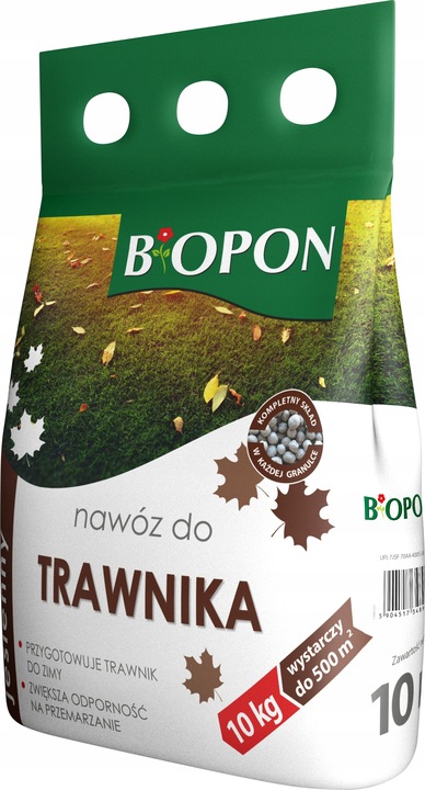 BOPON Nawóz jesienny do trawnika Biopon 10 kg