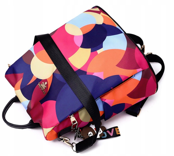 TOREBKA TORBA PLECAK DAMSKI PLECACZEK 2W1 KOLORY