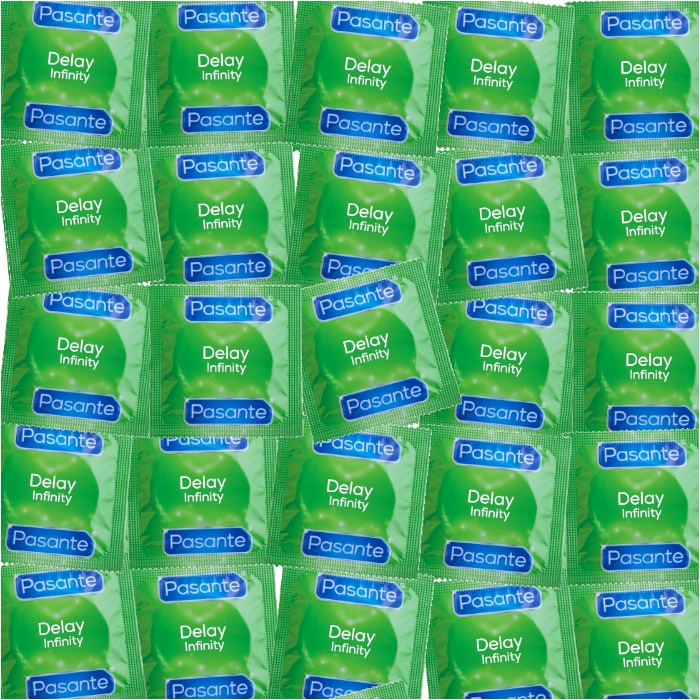 Prezerwatywy PASANTE DELAY opóźniające wytrysk 50 szt. długi sex erotyka