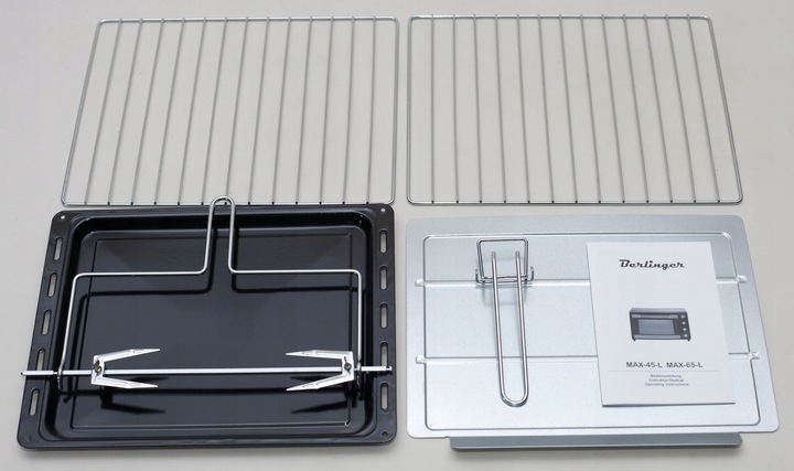 Mini Piekarnik 48L suszarka do grzybów - termoobieg rożno światło 2x