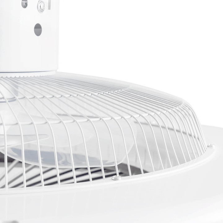 WENTYLATOR SUFITOWY WIATRAK PLAFON LAMPA LED 51 CM DUŻY APLIKACJA