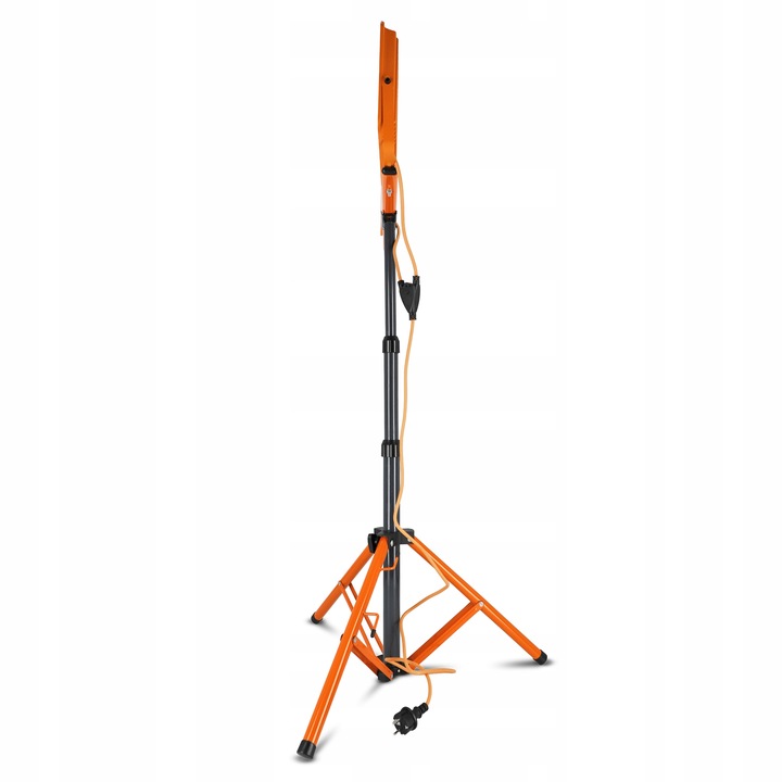 Halogen LED Statyw Budowlany Naświetlacz 2x 100W 10000lm Lampa Na