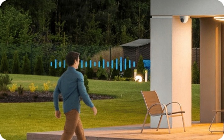 KAMERA IP WEWNĘTRZNA ZEWNĘTRZNA KOPUŁOWA EZVIZ CS-H4 DETEKCJA RUCHU WIFI