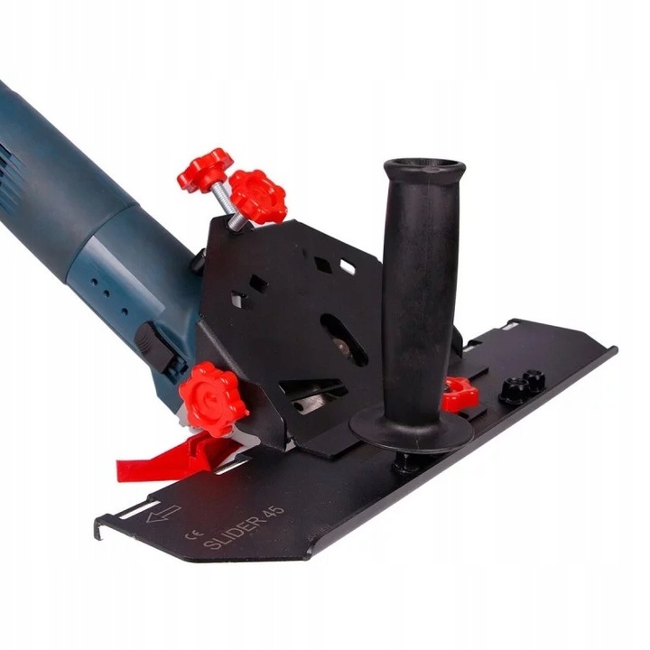 Przystawka do Szlifierki Kątowej CIĘCIA POD KĄTEM 45° Płytek GRESU