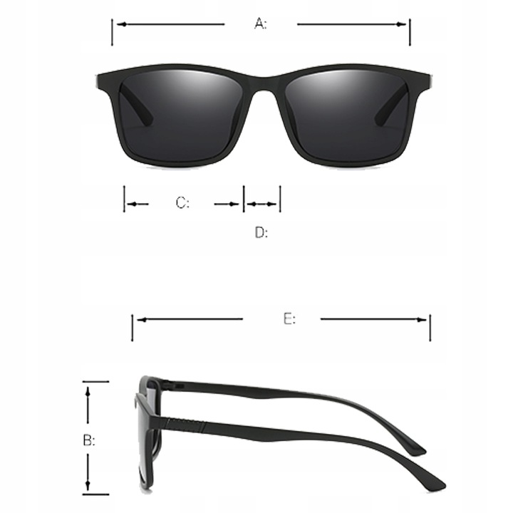 OKULARY PRZECIWSŁONECZNE POLARYZACYJNE KIEROWCÓW