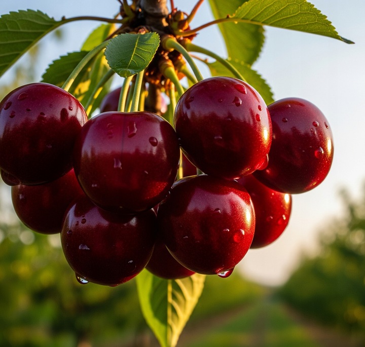 Czereśnia Kanadyjska Sadzonka Drzewa Samopylna Duży Owoc