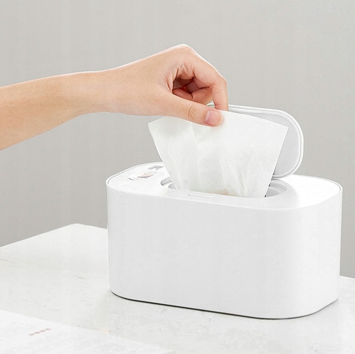 PODGRZEWACZ DO CHUSTECZEK USB PUDEŁKO NA CHUSTECZKI NAWILŻANE MOKRE