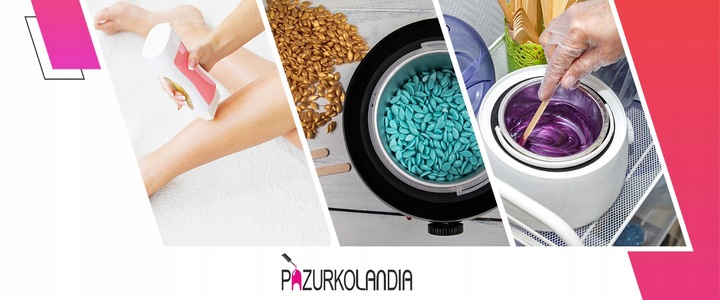 Podgrzewacz do wosku twardego w puszce do depilacji 120W PRO-WAX 700 LCD