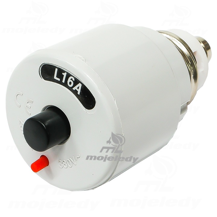 Bezpiecznik automatyczny L 16A wyłącznik automat wkręcany korek E27