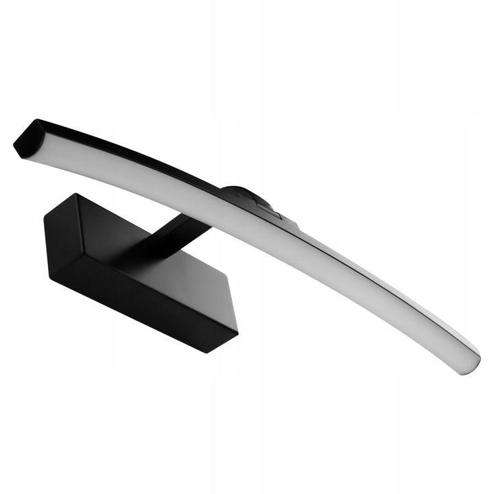 Kinkiet LED łazienkowy nad lustro OKRĄGŁY WYGIĘTY 10W