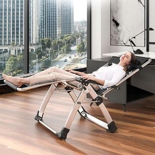 FOTEL OGRODOWY, LEŻAK PLAŻOWY, TURYSTYCZNY PODUSZKA + STOLIK Zero Gravity