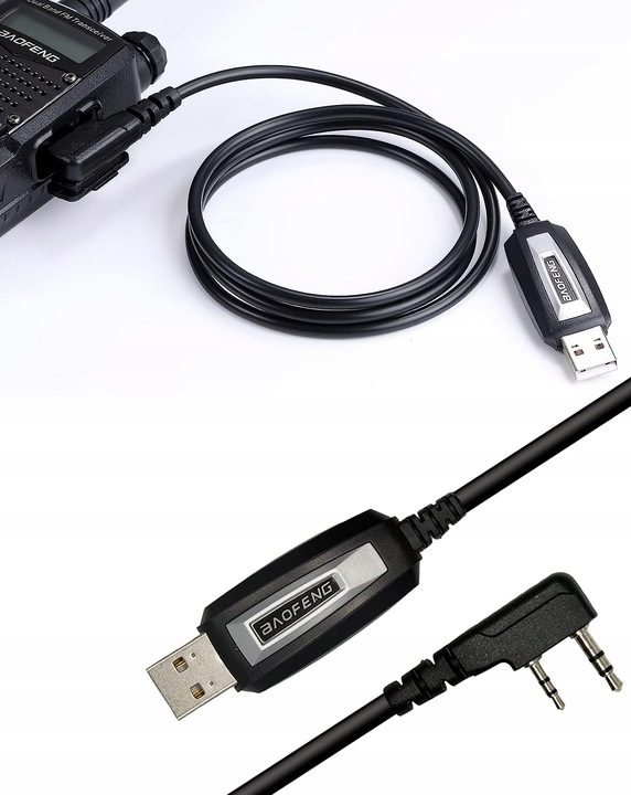 Kabel do programowania Baofeng UV-5R Plus UV-82 BF-F8+ Uuv3r Plus bf-888s