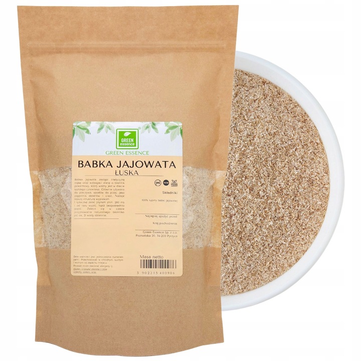 BABKA JAJOWATA błonnik łuska 500g keto witalny łupiny na chleb