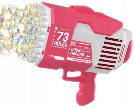 PISTOLET NA BAŃKI BAZOOKA DO BANIEK+ 2szt NAKŁADEK