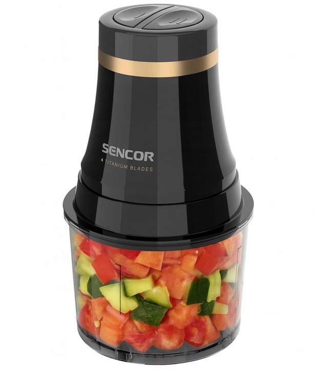 ROZDRABNIACZ SIEKACZ DO WARZYW ŻYWNOŚCI ELEKTRYCZNY SENCOR 500 ML 400