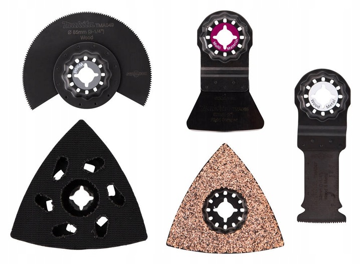 MAKITA Starlock MULTITOOL Zestaw brzeszczotów do renowacji E-16994 5