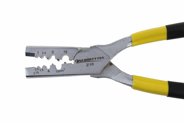 ZACISKARKA TULEJEK PRASKA DO KABLI i KOŃCÓWEK 0,5-16 ENERGOTYTAN Z16 /